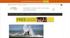 Desktop Screenshot of liveabroad.com